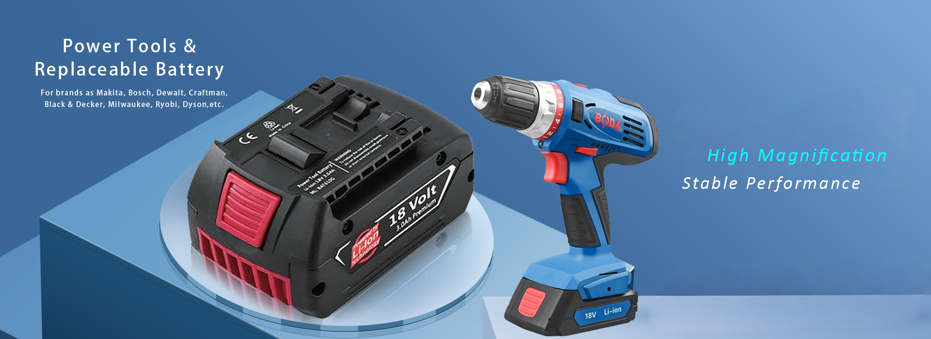 Power tools battery